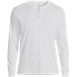 Men's Knit Rib Pajama Henley, Front