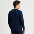 Men's Tall Knit Rib Pajama Henley, Back