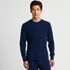 Men's Knit Rib Pajama Henley, Front