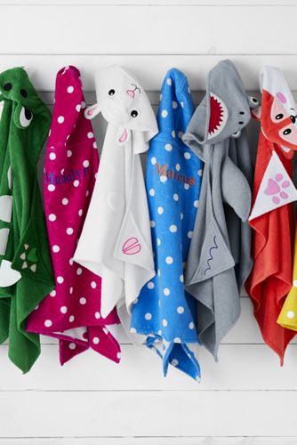 lands end hooded towel