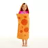 Kids Cotton Hooded Towel, Front