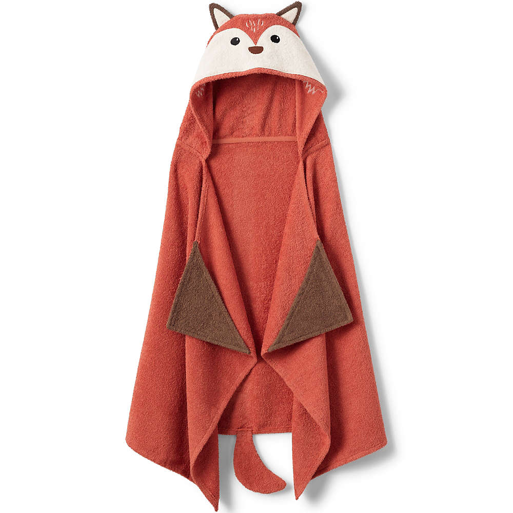 Kids Cotton Hooded Towel, Front