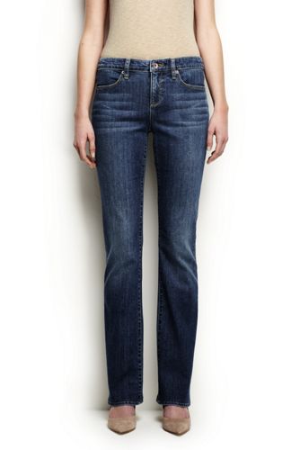 bootleg cut jeans