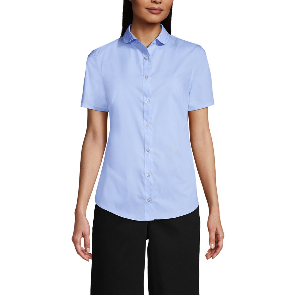 Peter Pan Collar Shirt & Onesie (Short Sleeve Woven) - Worth