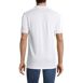 Men's Short Sleeve Tailored Banded Mesh Polo Shirt, Back
