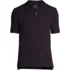 School Uniform Men's Short Sleeve Tailored Banded Mesh Polo Shirt, Front