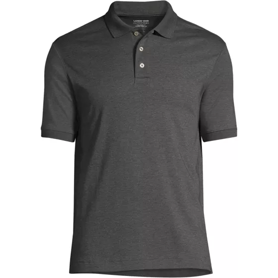 School Uniform Men's Signature Supima Short Sleeve Modern Fit Polo Shirt - primary