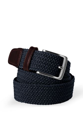 lands end mens leather belts