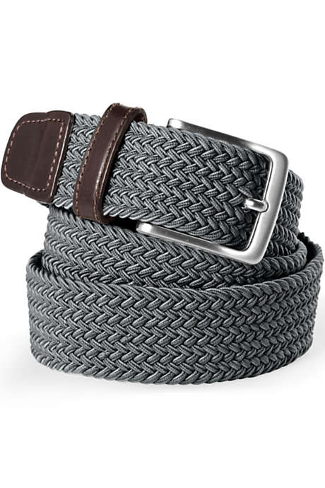 Men's Elastic Braid Belt