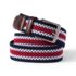 Men's Elastic Braid Belt, Front