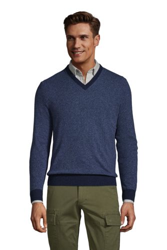 メンズセール 優しい肌触りと温かさを カシミヤ ウールセーター特集 ランズエンド