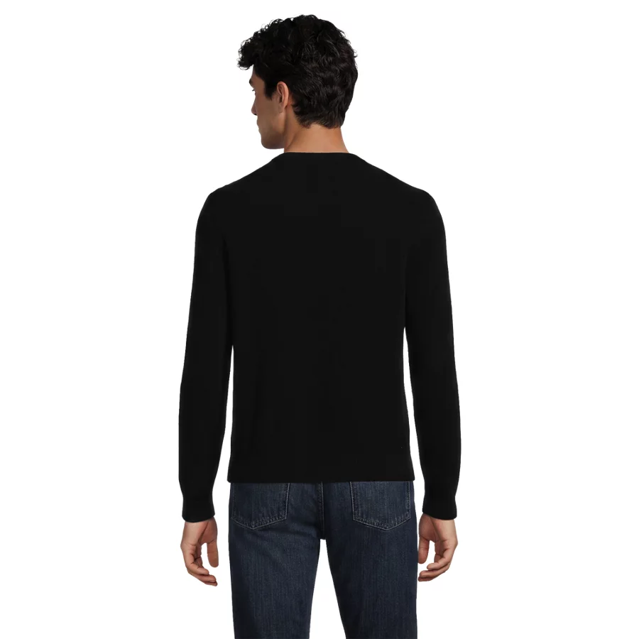 Men's Cashmere V Neck Sweater view 5