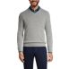 Men's Tall Fine Gauge Cashmere V-neck Sweater, Front