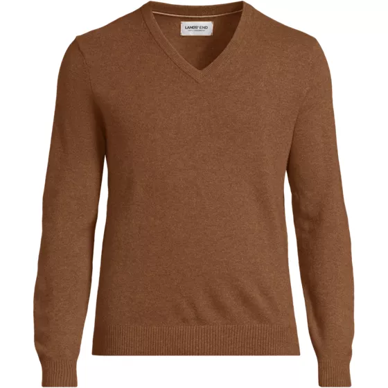 Men's Cashmere V-neck Sweater - primary