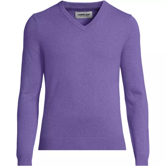 Men's Cashmere V-neck Sweater - primary