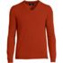 Men's Big and Tall Fine Gauge Cashmere V-neck Sweater, Front