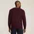 Men's Fine Gauge Cashmere V-neck Sweater, Back