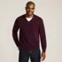 Men's Fine Gauge Cashmere V-neck Sweater, Front