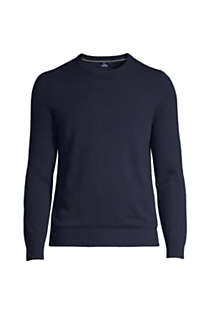 Men's Fine Gauge Cashmere Crewneck Sweater, Front