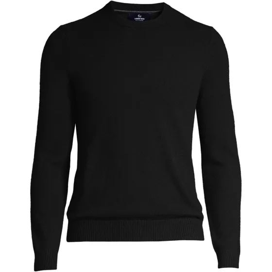 Men's Big and Tall Fine Gauge Cashmere Sweater - primary