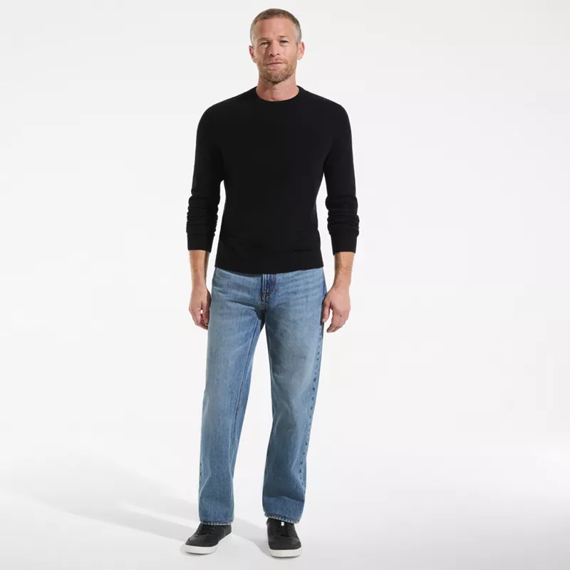 Men's Tall Fine Gauge Cashmere Sweater, alternative image