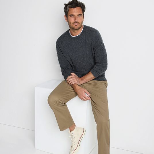 Men's Gray Sweaters | Lands' End