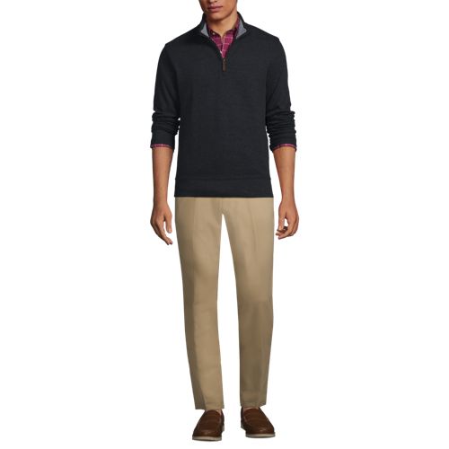 Zipper-Pullover aus Bedford-Ripp für Herren image number 3