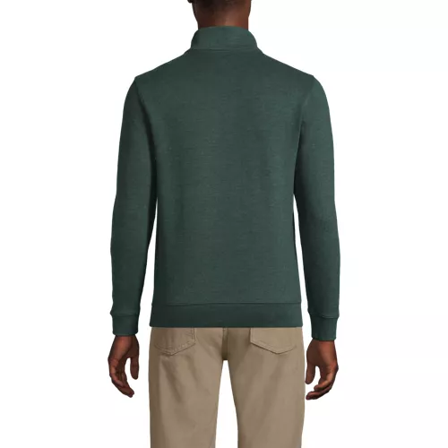 Bedford Rib Quarter Zip Pullover Sweater, Back