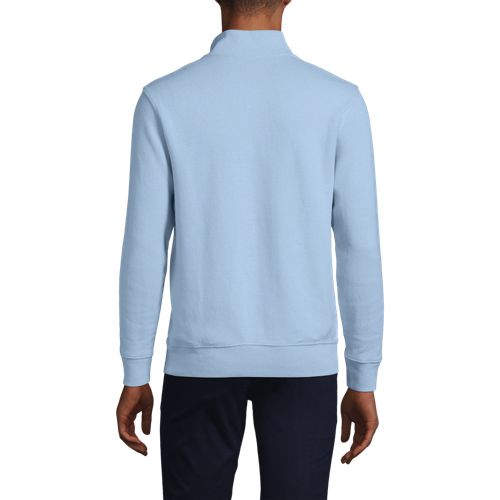 Men's Bedford Rib Quarter Zip Sweater, Back