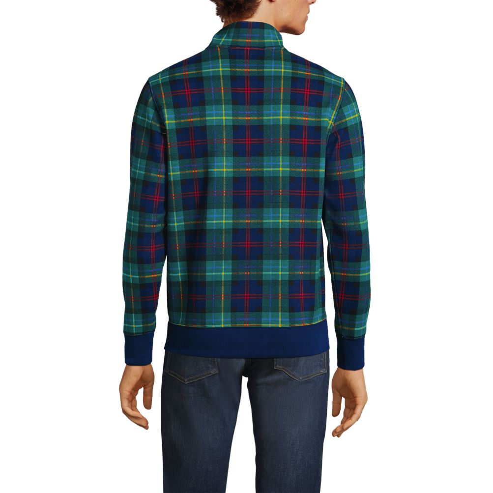 Bedford Rib Quarter Zip Pullover Sweater | Lands' End