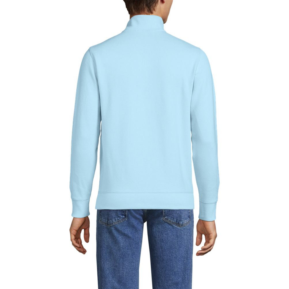 Men's Bedford Rib Quarter Zip Sweater | Lands' End