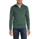 Men's Tall Bedford Rib Quarter Zip Sweater, Front