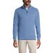 Men's Big Bedford Rib Quarter Zip Sweater, Front