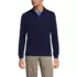 School Uniform Bedford Rib Quarter Zip Sweater, Front