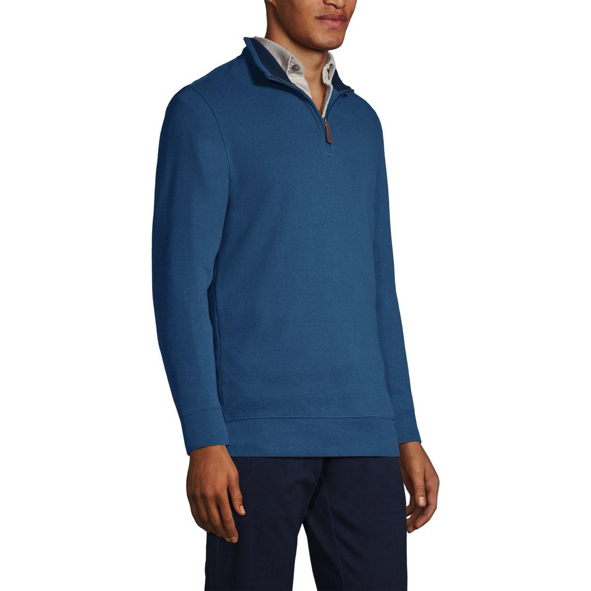 Men's Bedford Rib Quarter Zip Sweater