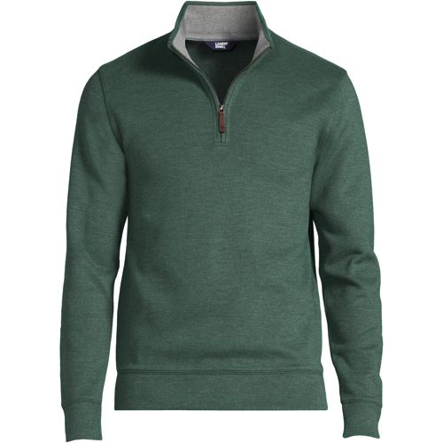 Men's Bedford Rib Quarter Zip Sweater, Front