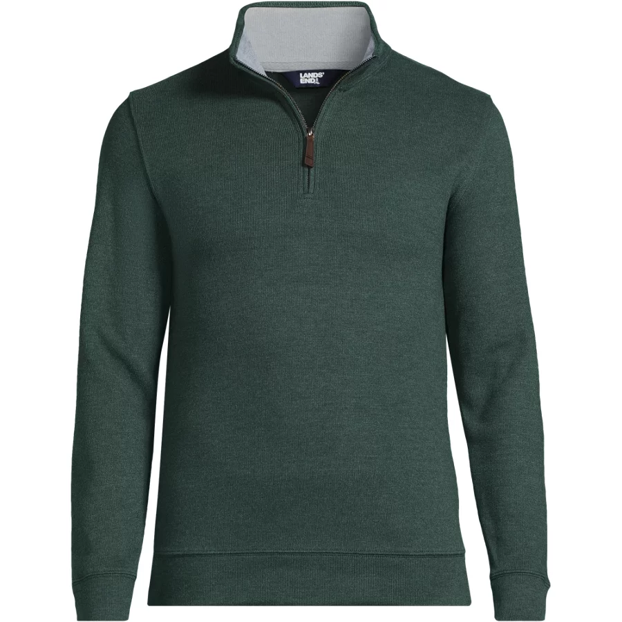 Bedford Rib Quarter Zip Pullover Sweater view 2