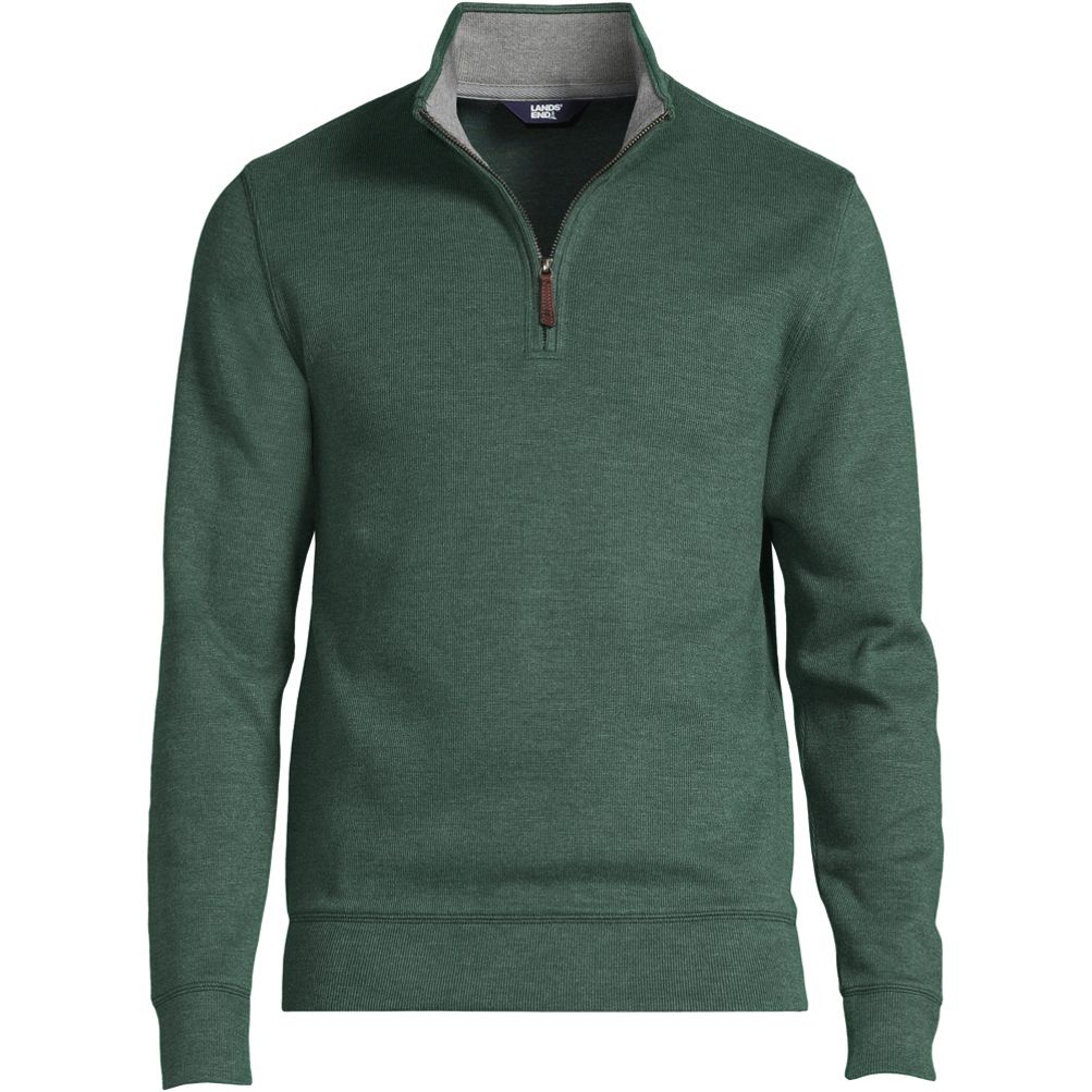 Men's Bedford Rib Quarter Zip Sweater