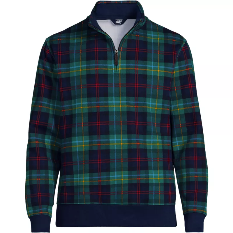 Bedford Rib Quarter Zip Pullover Sweater, Front