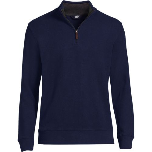 Men's Bedford Rib Quarter Zip Sweater