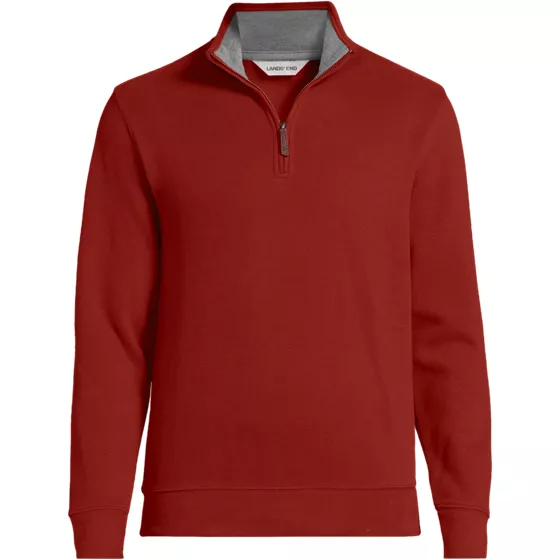 Bedford Rib Quarter Zip Pullover Sweater - primary