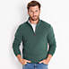 Men's Bedford Rib Quarter Zip Sweater, alternative image