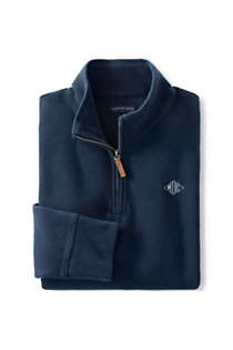 Men's Bedford Rib Quarter Zip Sweater, Front