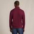 Men's Bedford Rib Quarter Zip Sweater, Back
