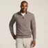 Bedford Rib Quarter Zip Pullover Sweater, Front