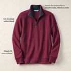 Men's Bedford Rib Quarter Zip Sweater