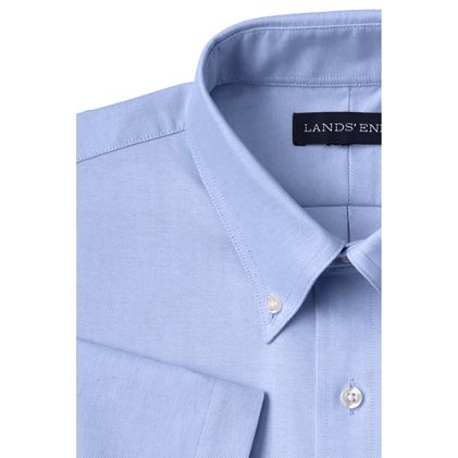 Men's Short Sleeve Buttondown Oxford Sport Shirt - image 2