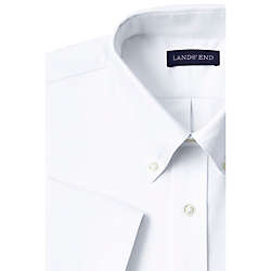 Men's Big Short Sleeve Buttondown Stain Release Oxford Sport Shirt, alternative image