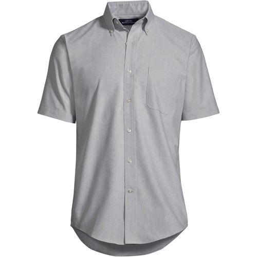 Men's Short Sleeve Button Down Oxford Shirt