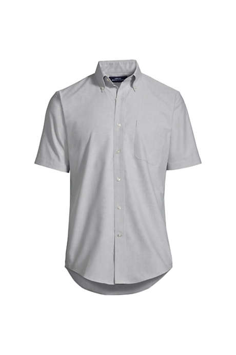 Men's Short Sleeve Button Down Oxford Shirt